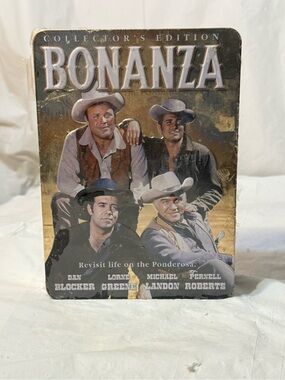Bonanza Collector's Edition tin case contains 5 DVDs